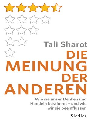 cover image of Die Meinung der anderen
